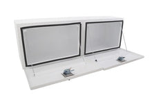 Load image into Gallery viewer, Deezee Universal Tool Box - Specialty 60In Topsider White BT Alum - Installation View