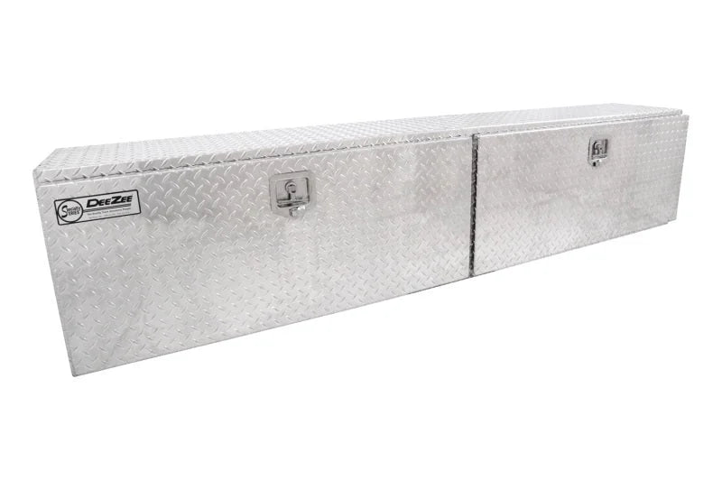 Deezee Universal Tool Box - Specialty 90In Topsider BT Alum (Txt Blk) - Main Product View