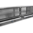 Load image into Gallery viewer, Deezee Universal Tool Box - Specialty 90In Topsider BT Alum (Txt Blk) - Side View
