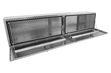 Load image into Gallery viewer, Deezee Universal Tool Box - Specialty 90In Topsider BT Alum (Txt Blk) - Side View