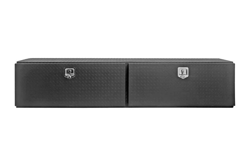 Deezee Universal Tool Box - Specialty 96In Topsider Black BT Alum (Txt Blk) - Main Product View