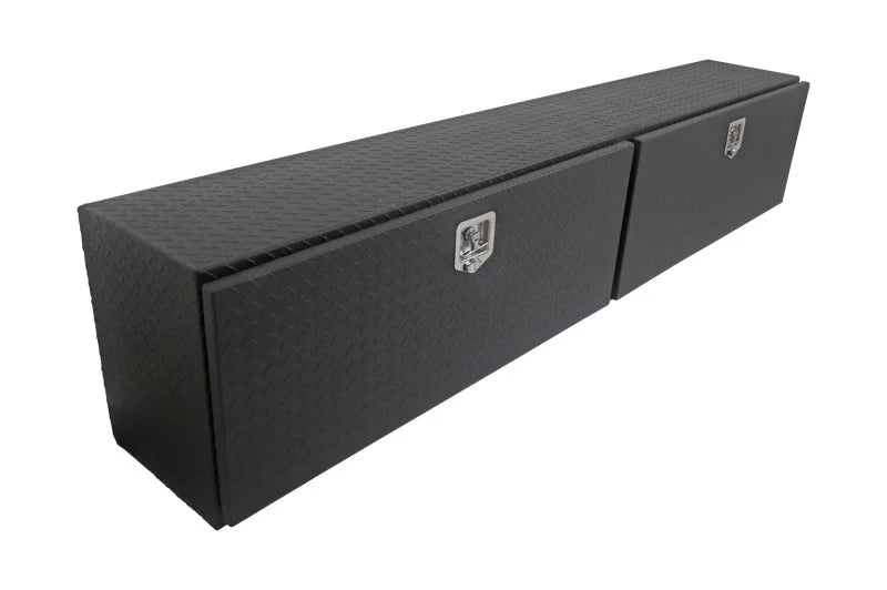 Deezee Universal Tool Box - Specialty 96In Topsider Black BT Alum (Txt Blk) - Additional View 5