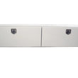 Load image into Gallery viewer, Deezee Universal Tool Box - Specialty 96In Topsider White BT Alum - Main Product View