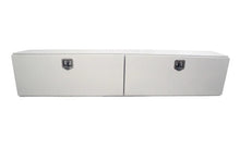 Load image into Gallery viewer, Deezee Universal Tool Box - Specialty 96In Topsider White BT Alum - Main Product View