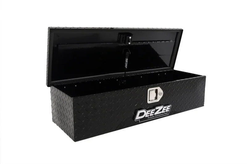 Deezee Universal Tool Box - Specialty Chest Black BT 35InX12InX9In - Installation View