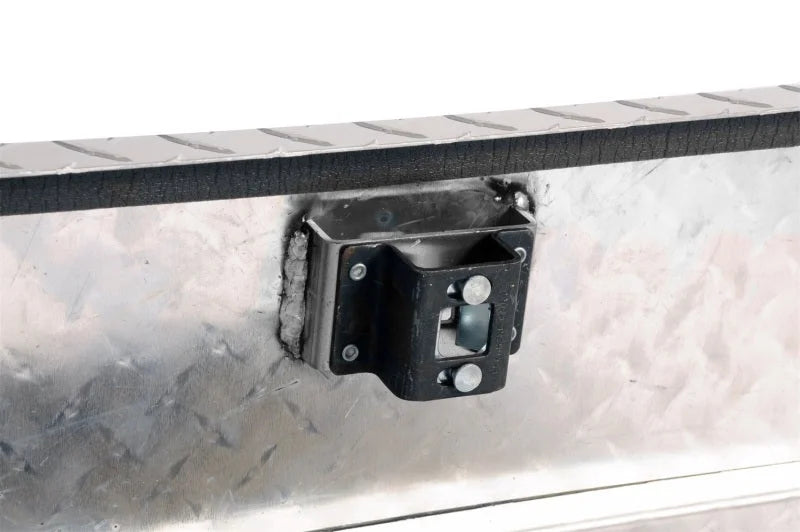 Deezee Universal Tool Box - Specialty Small Triangle BT Alum - Installation View