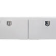 Load image into Gallery viewer, Deezee Universal Tool Box - Specialty Topsider White BT Alum - Main Product View