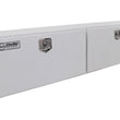 Load image into Gallery viewer, Deezee Universal Tool Box - Specialty Topsider White BT Alum - Side View