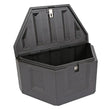 Load image into Gallery viewer, Deezee Universal Tool Box - Specialty Triangle Plastic - Back View