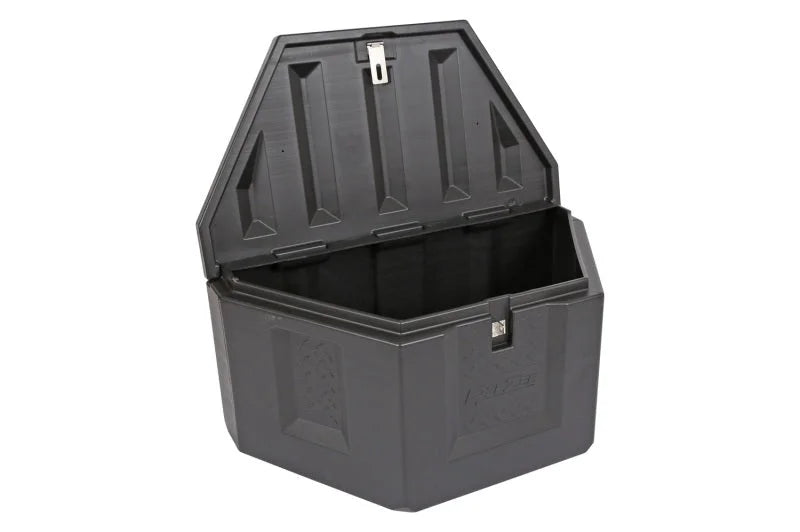 Deezee Universal Tool Box - Specialty Triangle Plastic - Back View