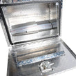 Load image into Gallery viewer, Deezee Universal Tool Box - Specialty Underbed BT Alum 24X18X18 - Back View