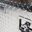 Load image into Gallery viewer, Deezee Universal Tool Box - Specialty Underbed BT Alum 30X20X18 - Back View