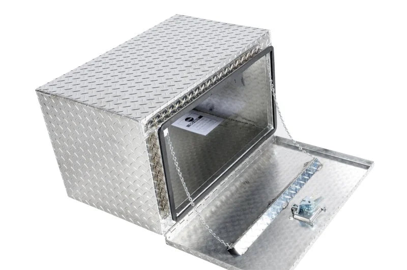 Deezee Universal Tool Box - Specialty Underbed BT Alum 30X20X18 - Installation View