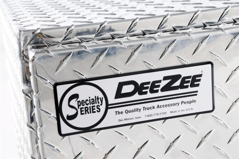 Deezee Universal Tool Box - Specialty Underbed BT Alum 48X20X18 - Side View
