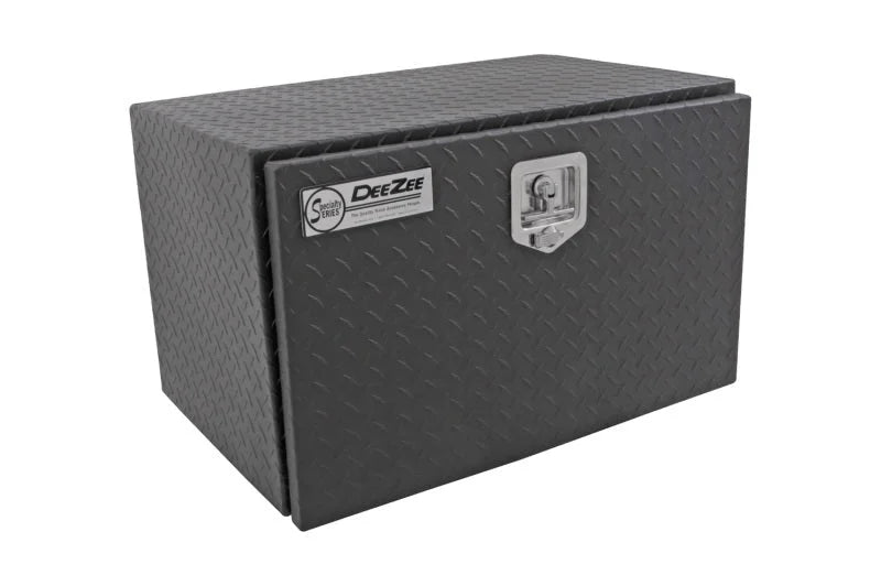 Deezee Universal Tool Box - Specialty Underbed Black BT Alum 30X20X18 (Txt Blk) - Main Product View