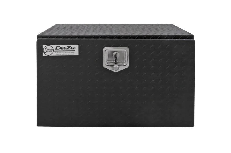 Deezee Universal Tool Box - Specialty Underbed Black BT Alum 30X20X18 (Txt Blk) - Installation View