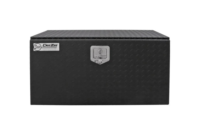 Deezee Universal Tool Box - Specialty Underbed Black BT Alum 36X20X18 (Txt Blk) - Main Product View