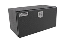 Load image into Gallery viewer, Deezee Universal Tool Box - Specialty Underbed Black BT Alum 36X20X18 (Txt Blk) - Back View