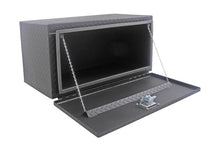Load image into Gallery viewer, Deezee Universal Tool Box - Specialty Underbed Black BT Alum 36X20X18 (Txt Blk) - Installation View
