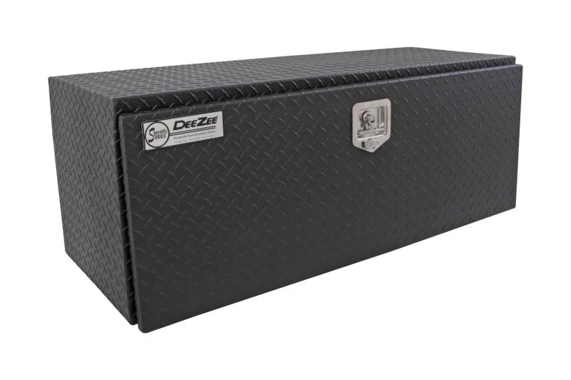 Deezee Universal Tool Box - Specialty Underbed Black BT Alum 48X20X18 (Txt Blk) - Main Product View