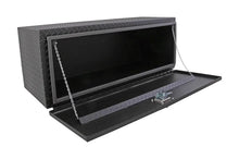 Load image into Gallery viewer, Deezee Universal Tool Box - Specialty Underbed Black BT Alum 48X20X18 (Txt Blk) - Side View