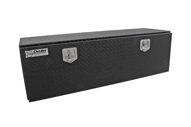 Deezee Universal Tool Box - Specialty Underbed Black BT Alum 60X20X18 (Txt Blk) - Main Product View