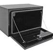 Load image into Gallery viewer, Deezee Universal Tool Box - Specialty Underbed Black BT Alum 24X18X18 (Txt Blk) - Additional View 5