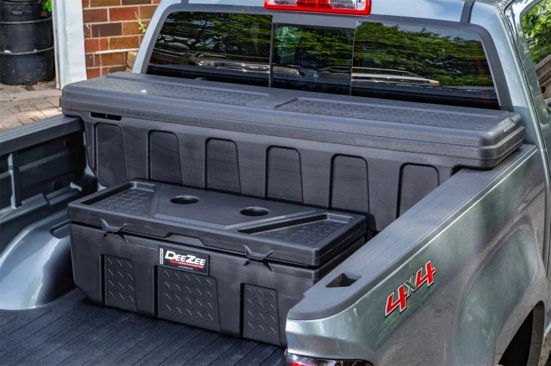 Deezee Universal Tool Box - Specialty Utility Chest Plastic 35In - Back View