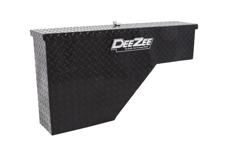 Deezee Universal Tool Box - Specialty Wheel Well Black BT (Passenger Side) - Main Product View