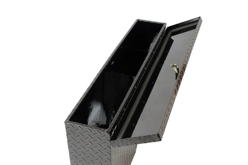 Deezee Universal Tool Box - Specialty Wheel Well Black BT (Passenger Side) - Installation View
