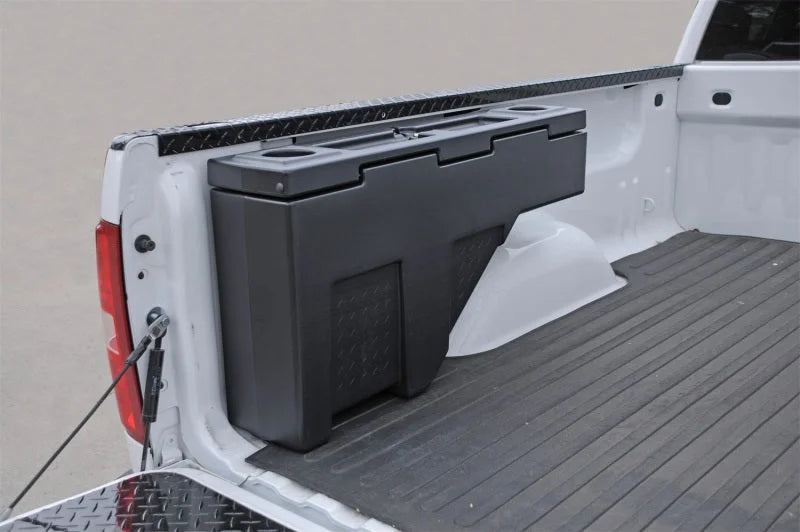 Deezee Universal Tool Box - Specialty Wheel Well Poly - Side View