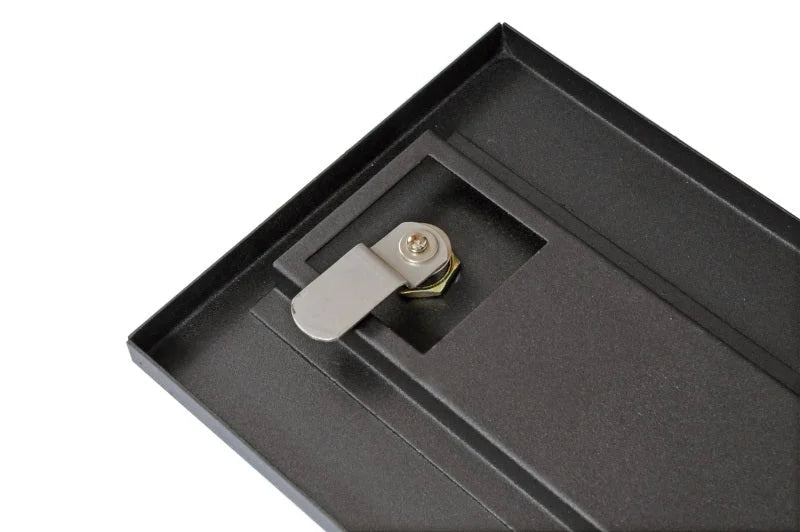 Deezee Universal Tool Box - Wheel Well Box With Drawers (Steel) - Back View