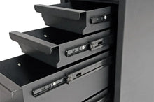Load image into Gallery viewer, Deezee Universal Tool Box - Wheel Well Box With Drawers (Steel) - Installation View