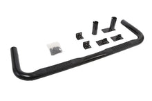 Load image into Gallery viewer, Deezee Universal Tubes - 3In Round Universal - Black Steel ExtCab - Back View