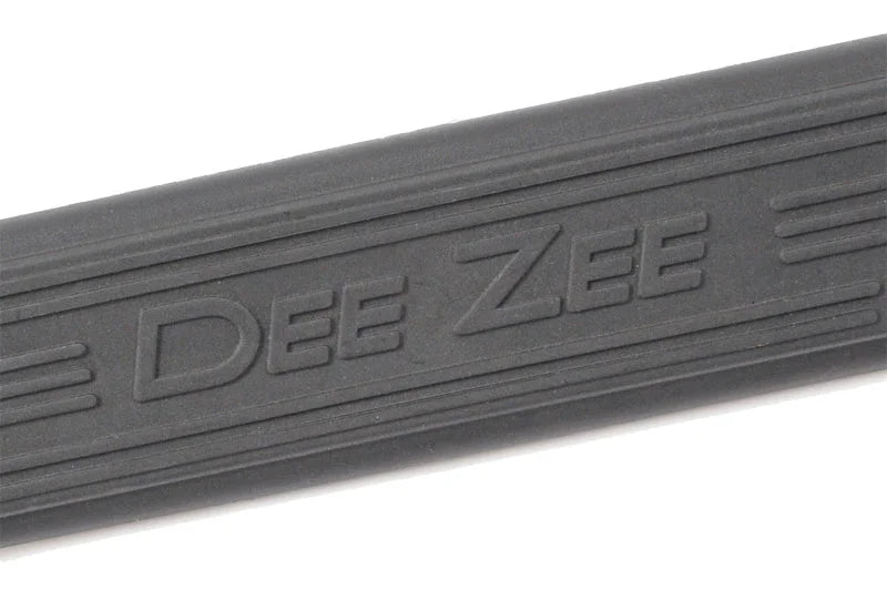 Deezee Universal Tubes - 3In Round Universal - Black Steel RegCab - Additional View 5