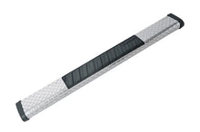 Load image into Gallery viewer, Deezee Universal Tubes - 6In Oval - Brite Tread Aluminum (ExtCab) - Main Product View