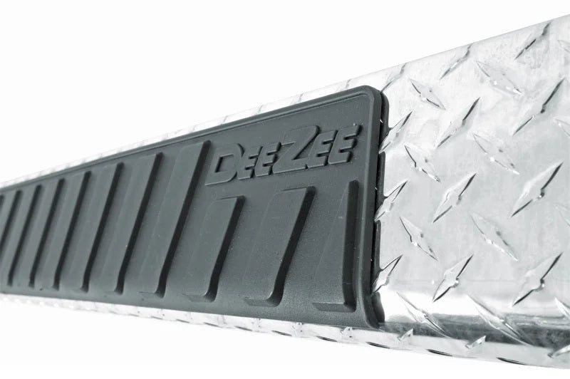 Deezee Universal Tubes - 6In Oval - Brite Tread Aluminum (ExtCab) - Additional View 13