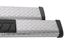 Load image into Gallery viewer, Deezee Universal Tubes - 6In Oval - Brite Tread Aluminum (RegCab) - Additional View 10