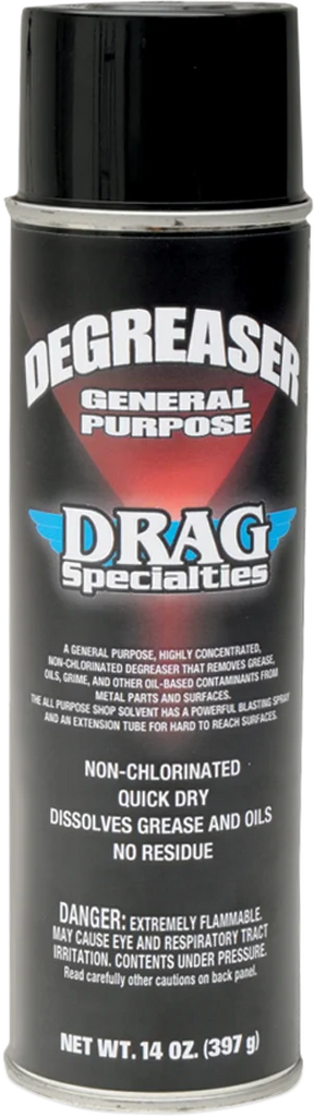 Degreaser - 14 oz. net wt. - Aerosol DragSpecialties DAD241214 - Detail View