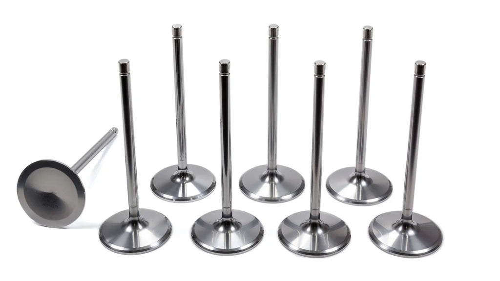 Del West 5//16 Intake Valves - 2.180 IV-2180-7T-310-CRST-8