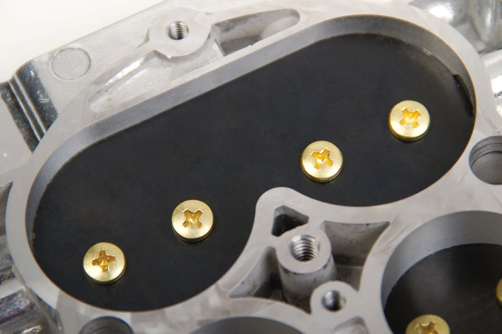 Demon Fuel Systems 625 CFM - Street Demon - Vacuum Secondaries - Shiny - Gasoline fits Demon - Installation View