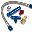 Load image into Gallery viewer, Demon Fuel Systems Complete kit with braided stainless steel line, fittings, and O-rings 140020