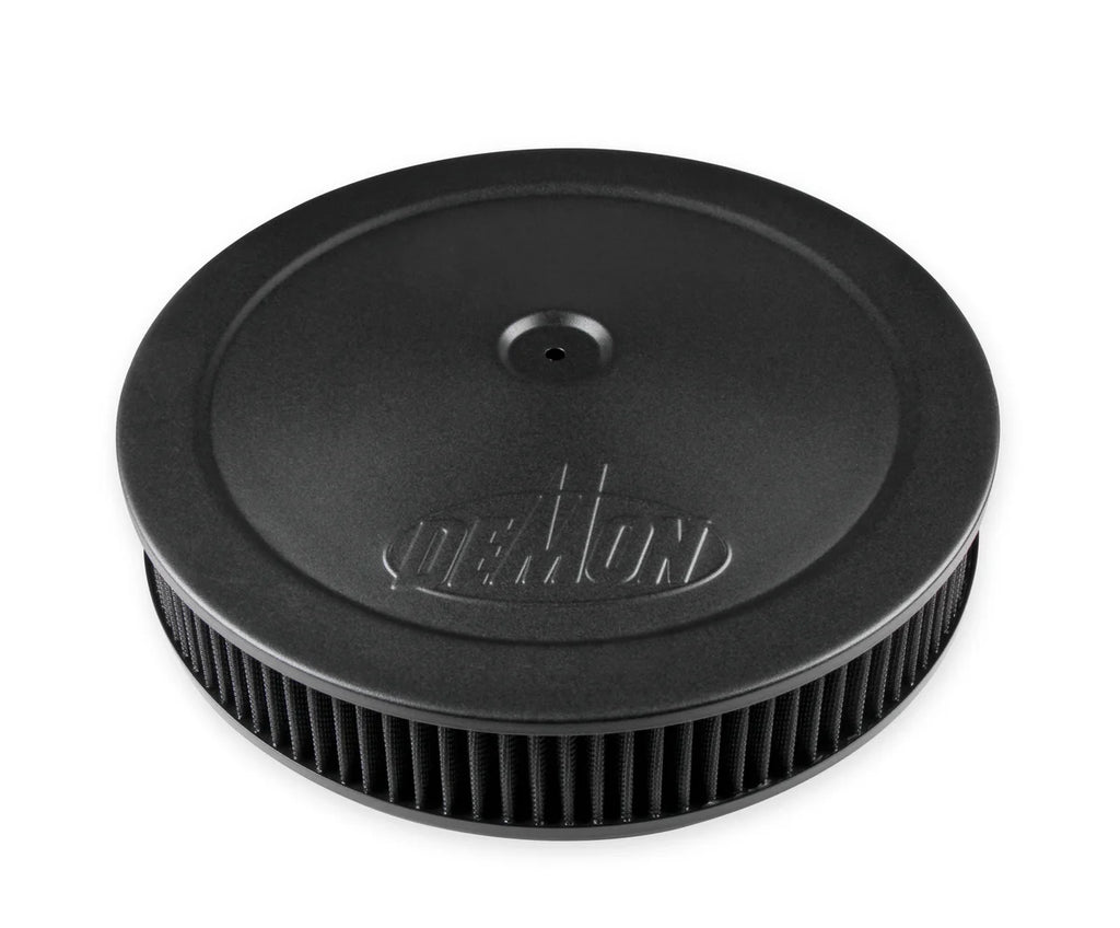 Demon Fuel Systems Demon Air Cleaner 14" Black 786004B - Main Product View