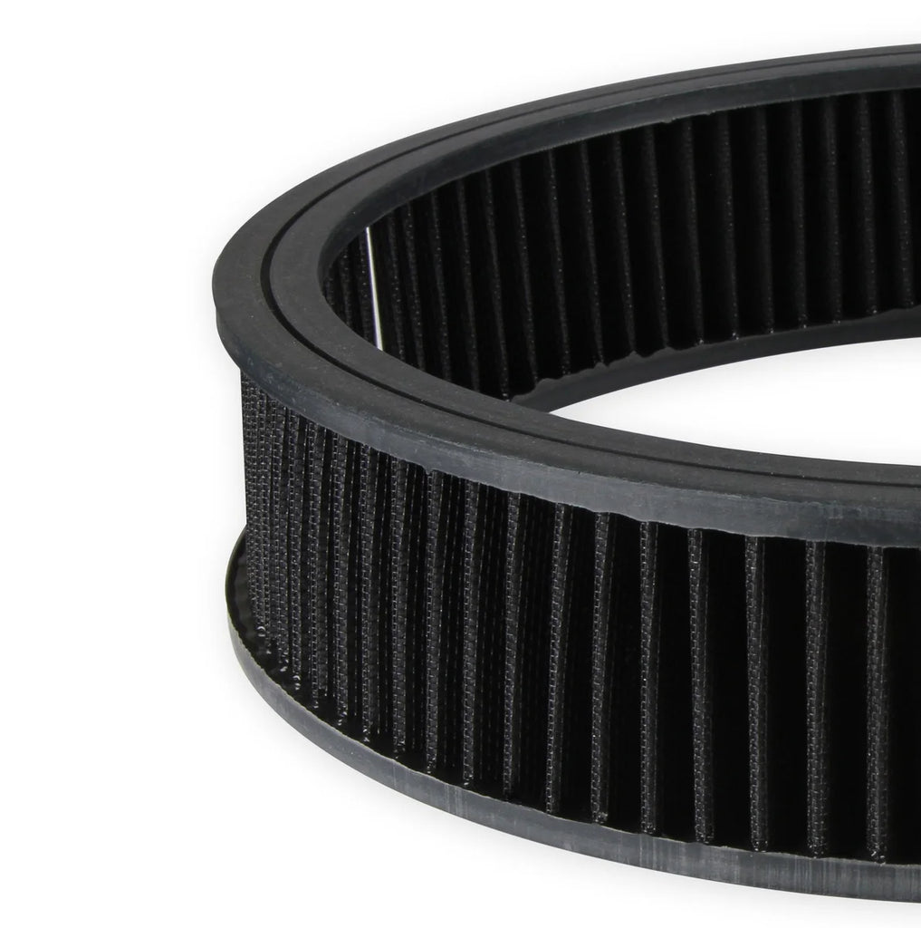 Demon Fuel Systems Demon Air Cleaner 14" Black 786004B - Back View