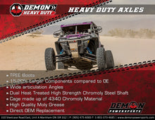 Load image into Gallery viewer, Demon Powersports Axle - Complete - Heavy-Duty - Front Left/Right - Polaris PAXL-6074HD - Additional View 5