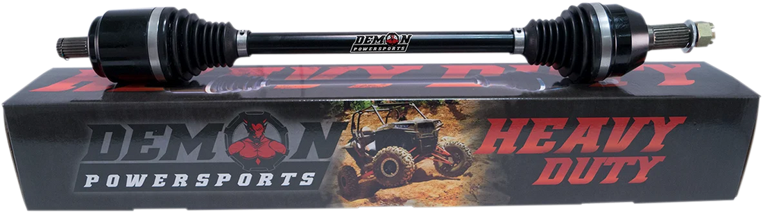 Demon Powersports Axle - Complete - Heavy-Duty - Rear Left/Right - Yamaha Grizzly PAXL-8022HD - Back View