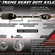 Load image into Gallery viewer, Demon Powersports Axle - X-Treme - Heavy-Duty - Front Left - Can Am Maverick X3 PAXL-3038XHD - Additional View 5