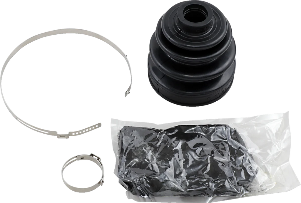 Demon Powersports Boot Kit - Back/Left/Inboard - Heavy Duty PACVB-2012BK - Side View