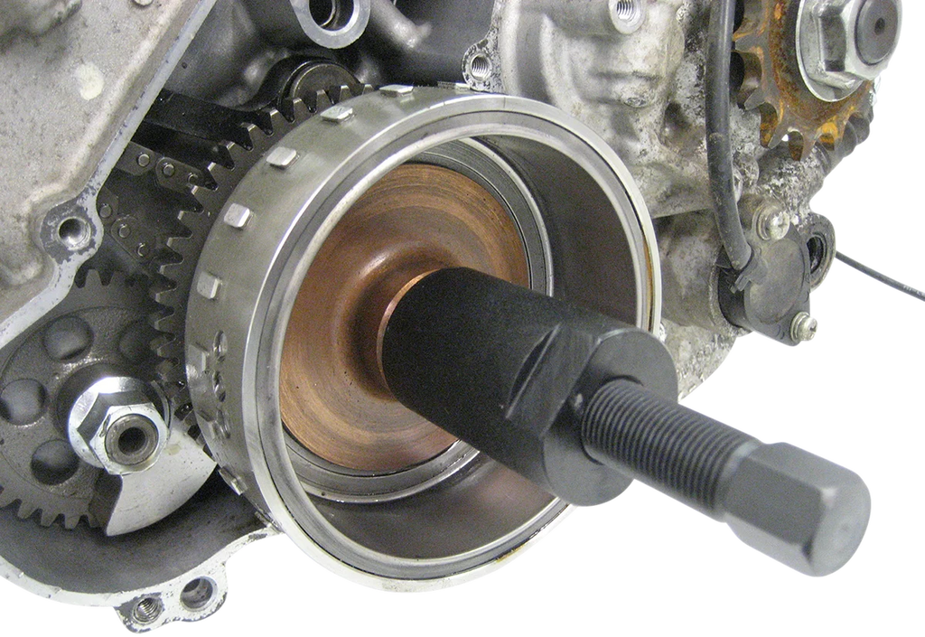 Dennis Stubblefield Sales Flywheel Puller - M28 x 1.0 - Right Hand Thread - Female MP-73 - Side View