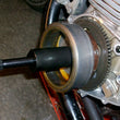 Load image into Gallery viewer, Dennis Stubblefield Sales Flywheel Puller - M35 x 1.5 - Right Hand Thread - Female - Side View